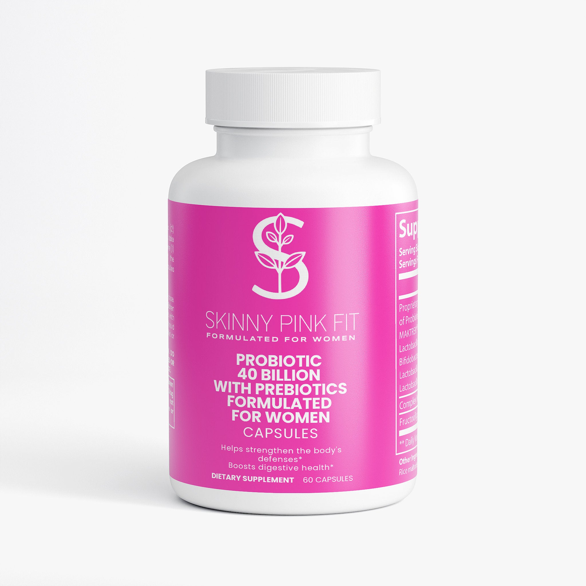 Probiotic 40 Billion with Prebiotics Formulated For Women