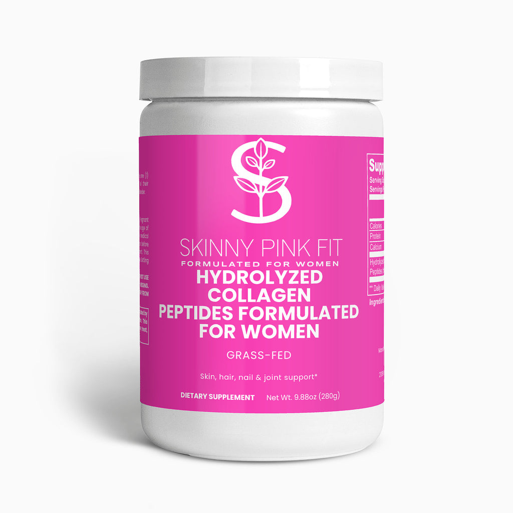 Hydrolyzed Collagen Peptides Formulated For Women