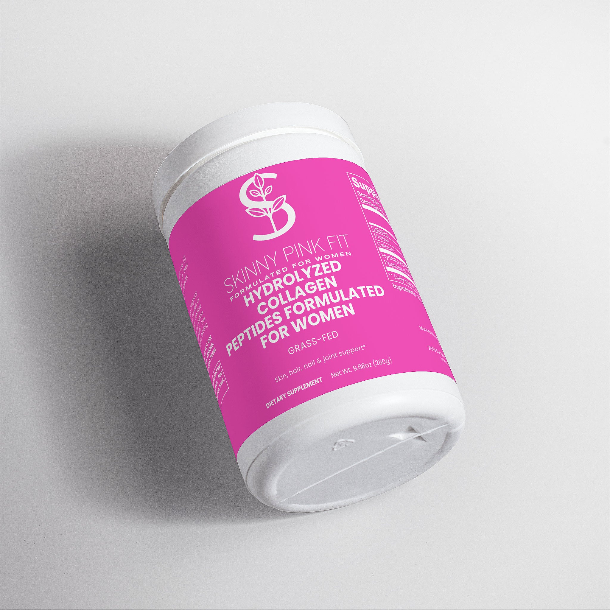 Hydrolyzed Collagen Peptides Formulated For Women