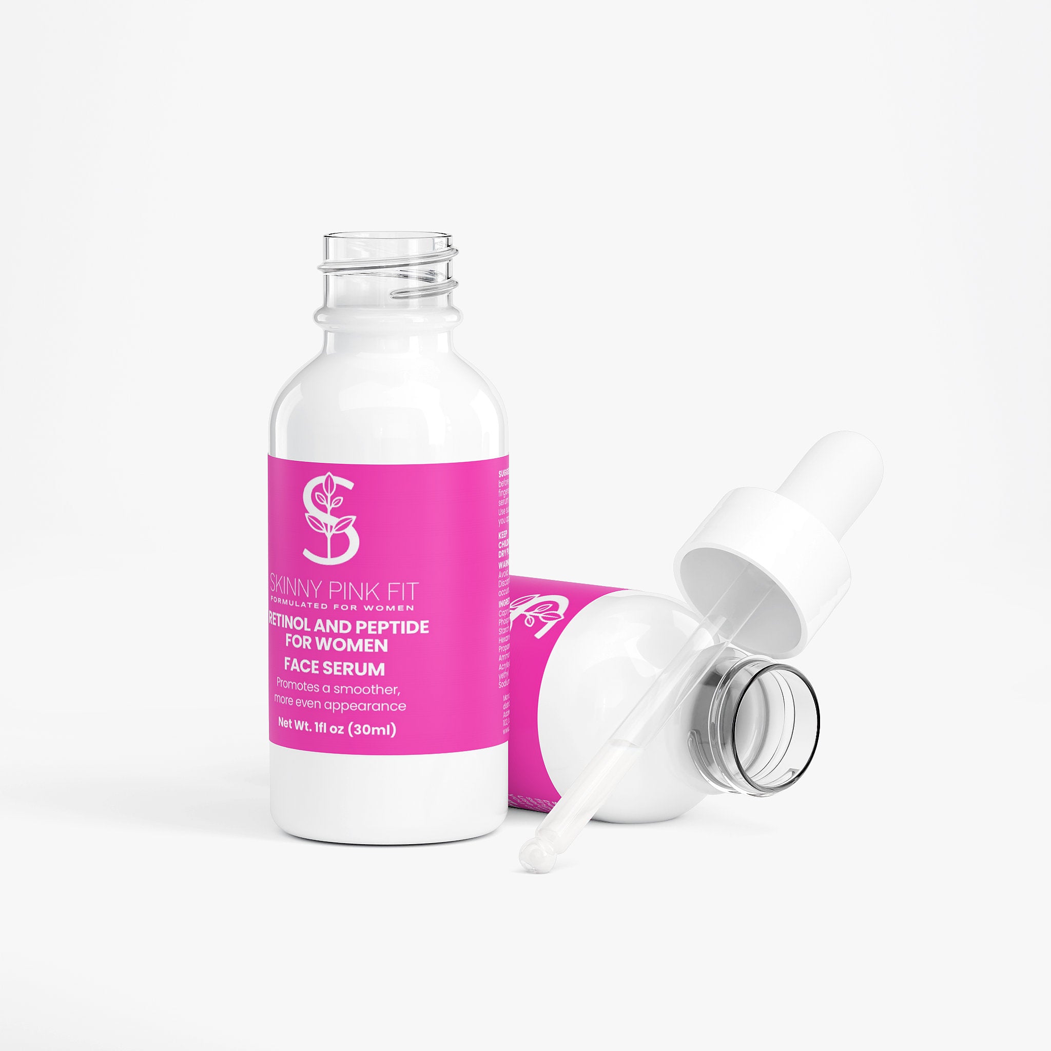 Retinol and Peptide Face Serum For Women
