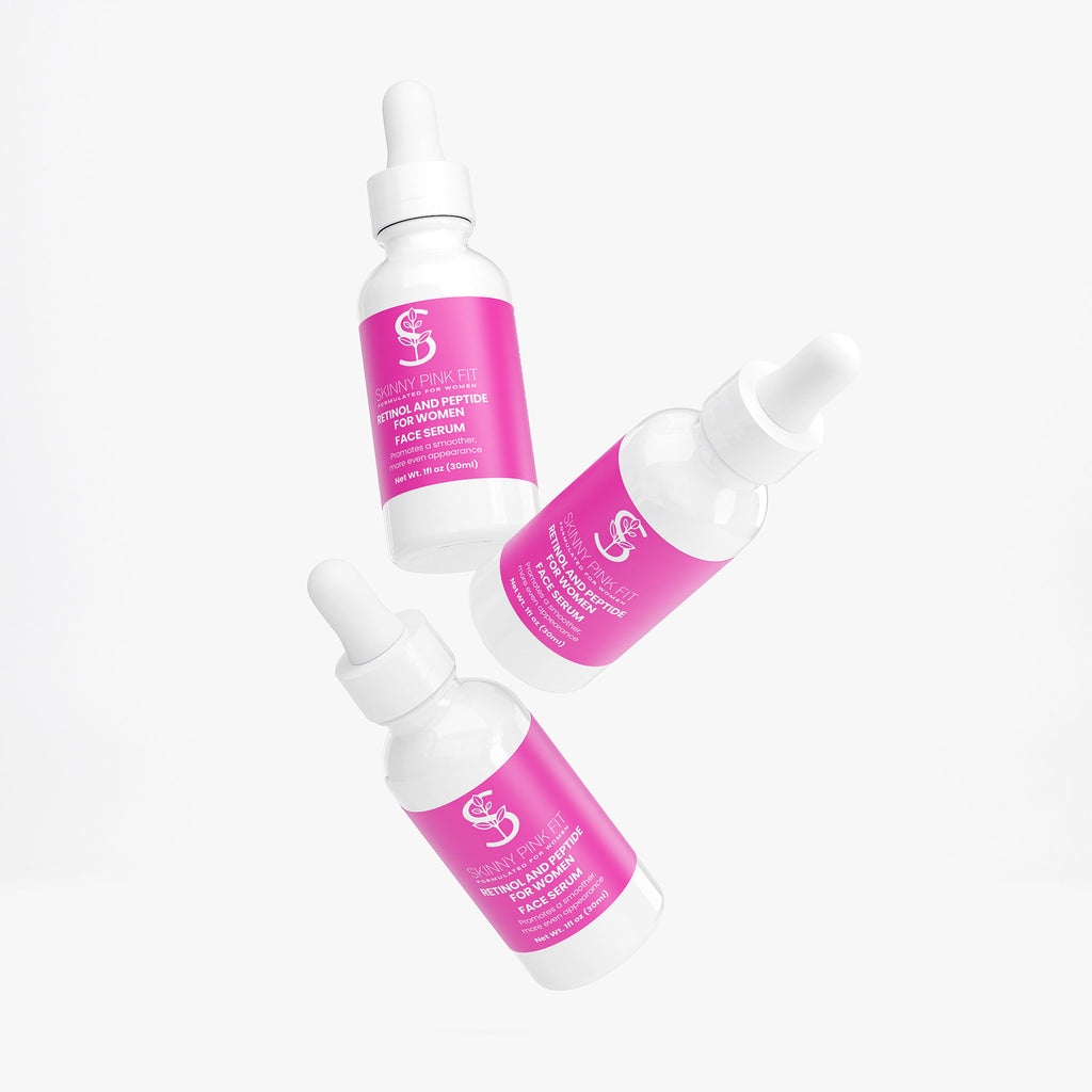 Retinol and Peptide Face Serum For Women