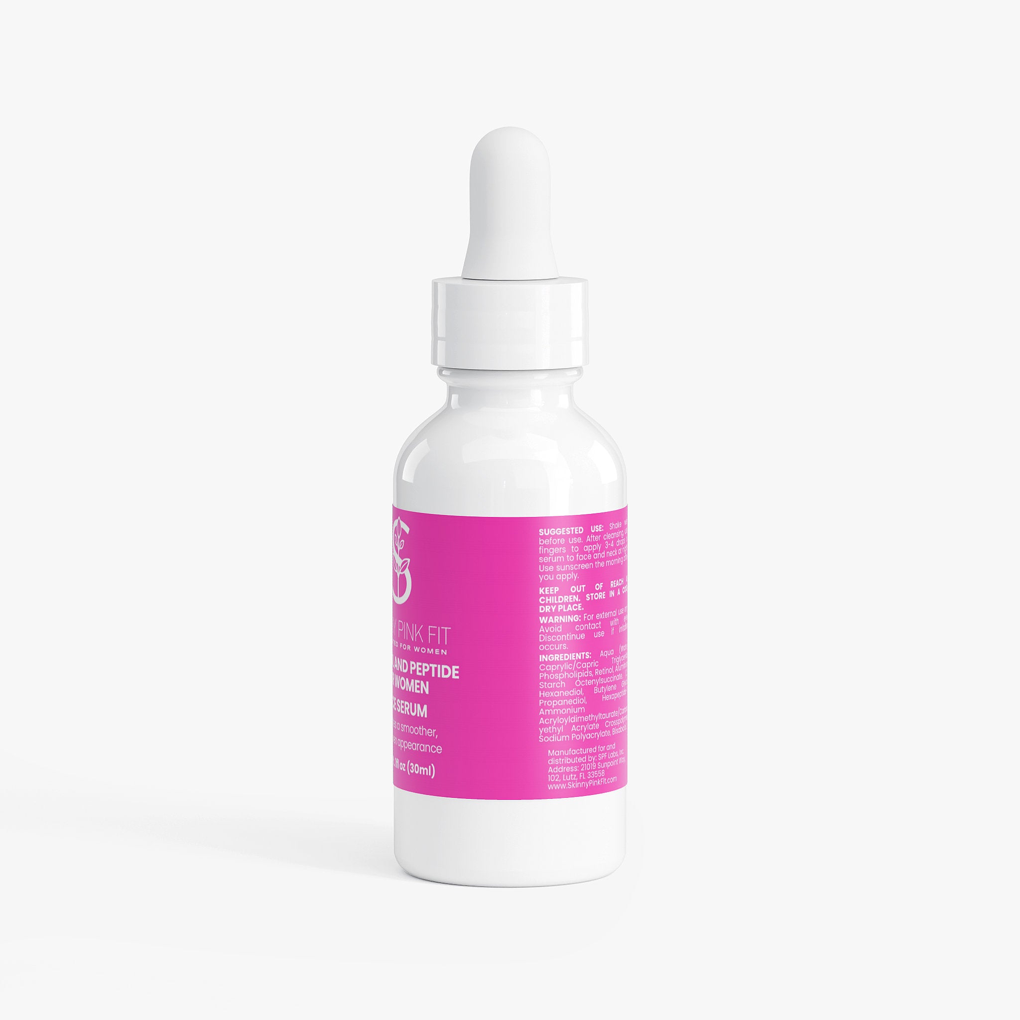 Retinol and Peptide Face Serum For Women