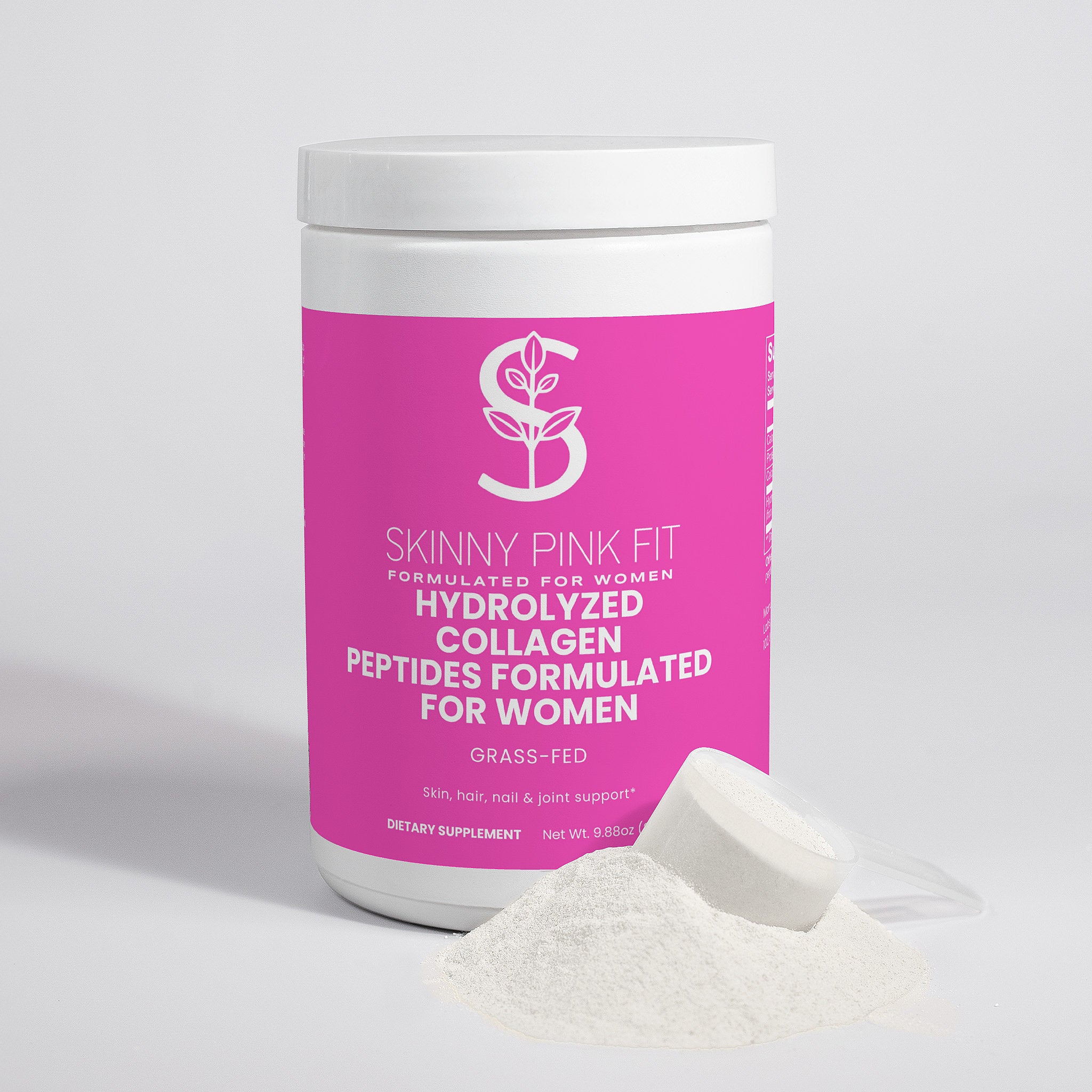 Hydrolyzed Collagen Peptides Formulated For Women