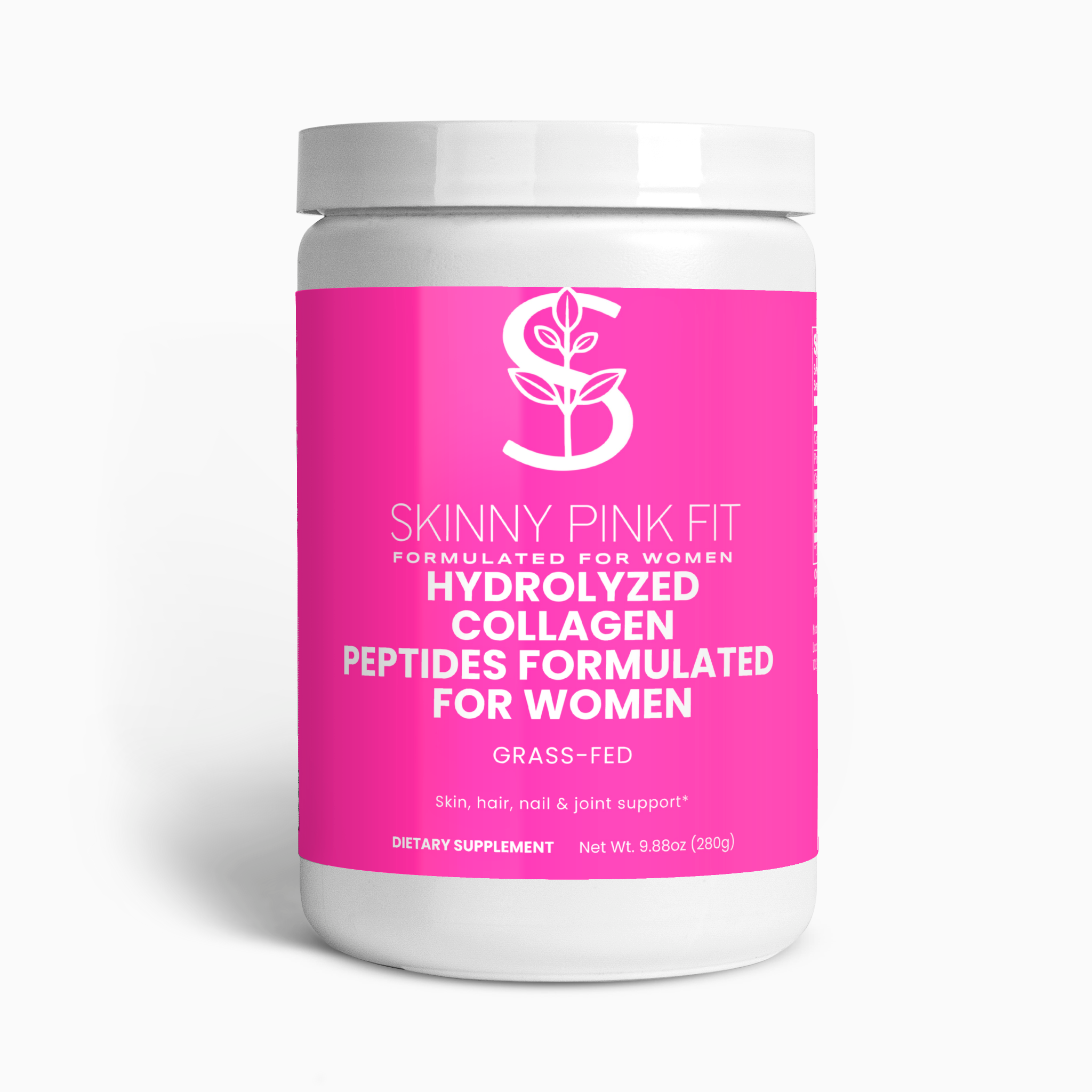 Hydrolyzed Collagen Peptides Formulated For Women
