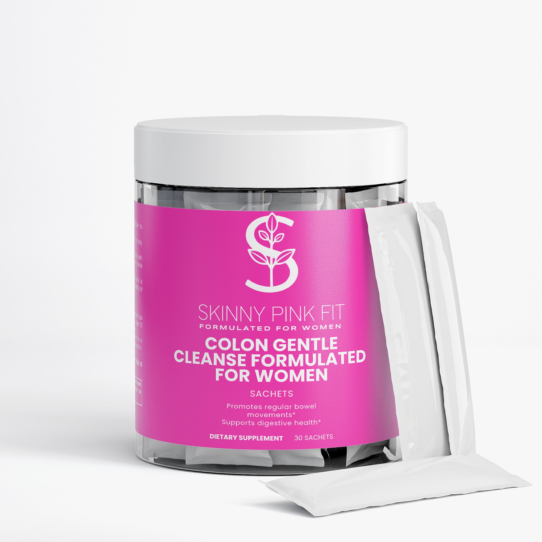 Colon Gentle Cleanse Formulated For Women, Skinny Pink Fit