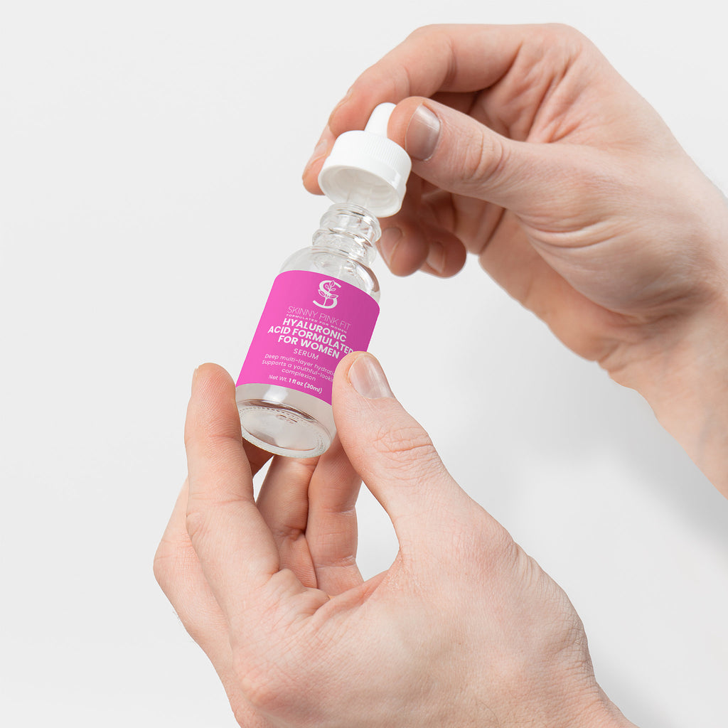 Hyaluronic Acid Serum Formulated For Women, Skinny Pink Fit