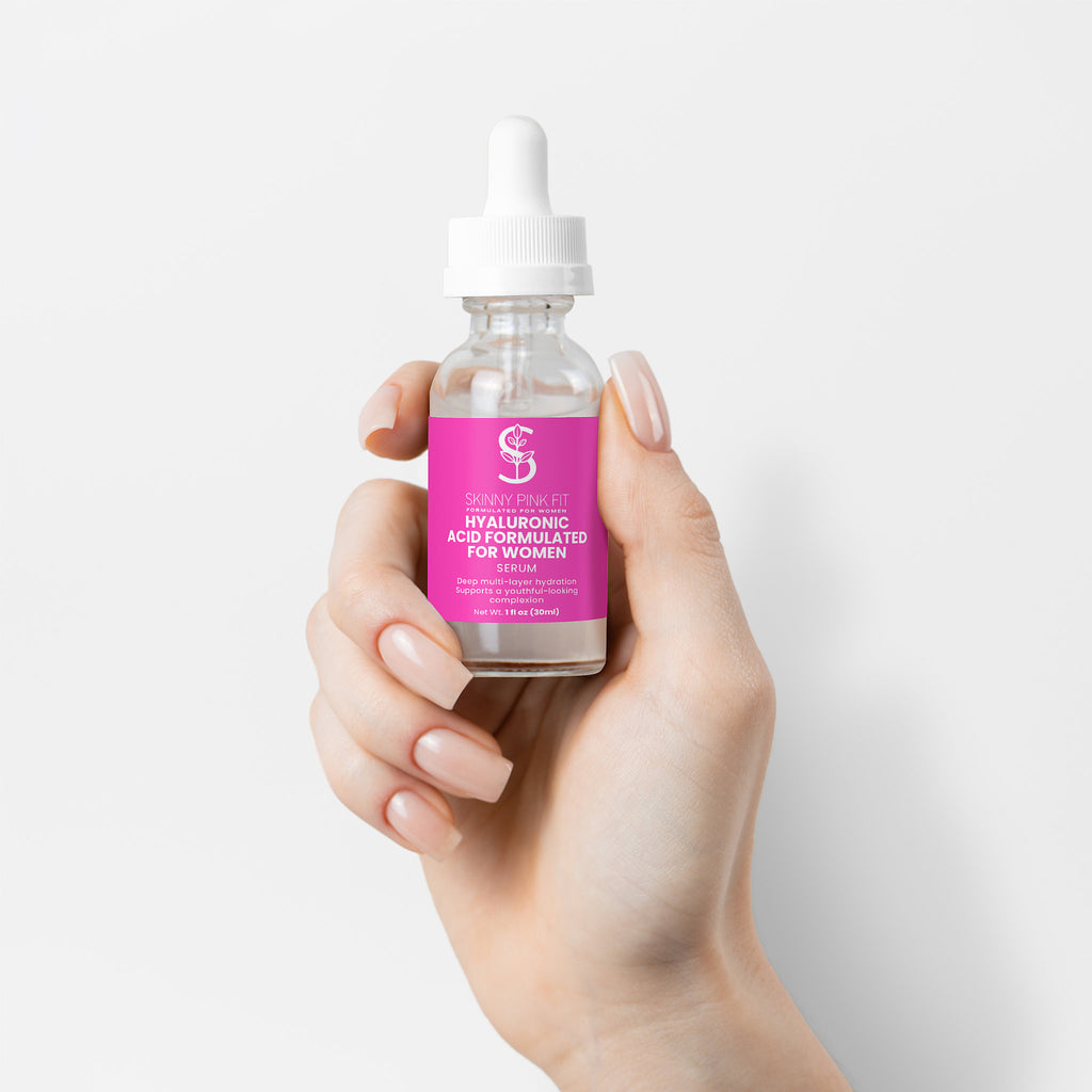 Hyaluronic Acid Serum Formulated For Women, Skinny Pink Fit