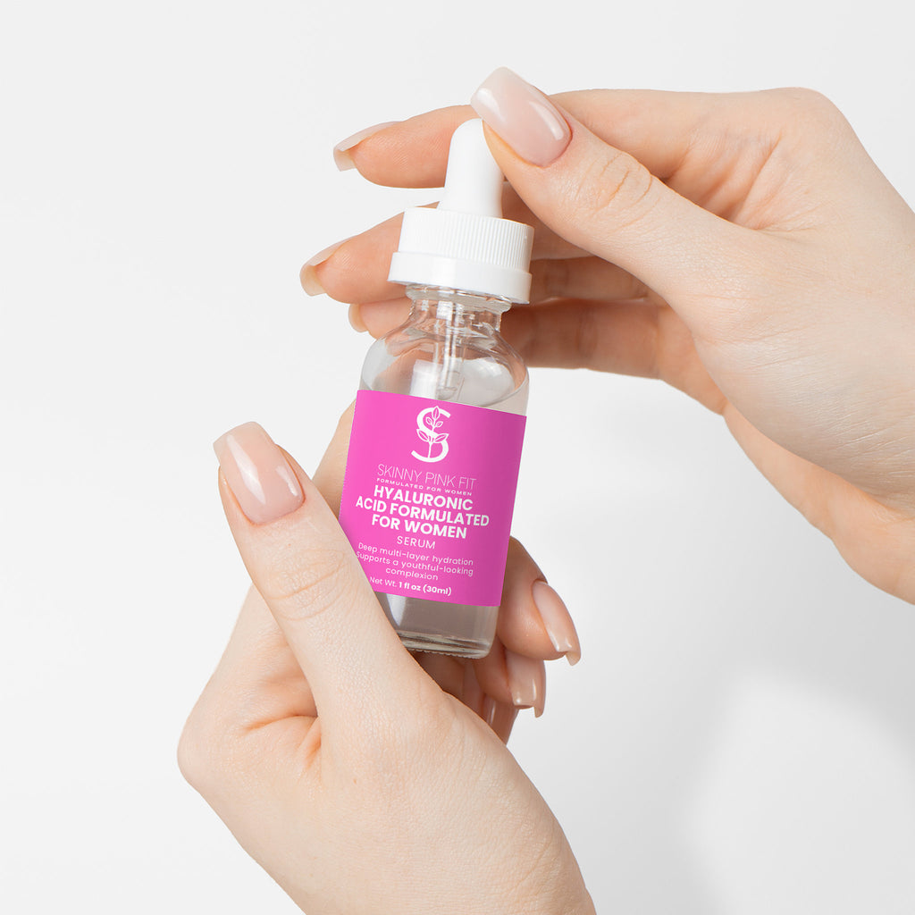 Hyaluronic Acid Serum Formulated For Women, Skinny Pink Fit
