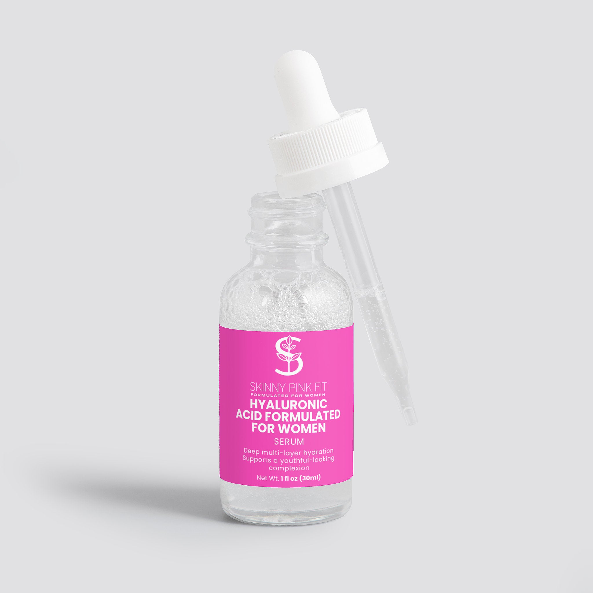 Hyaluronic Acid Serum Formulated For Women, Skinny Pink Fit