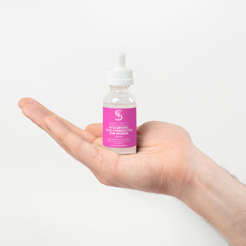 Hyaluronic Acid Serum Formulated For Women, Skinny Pink Fit