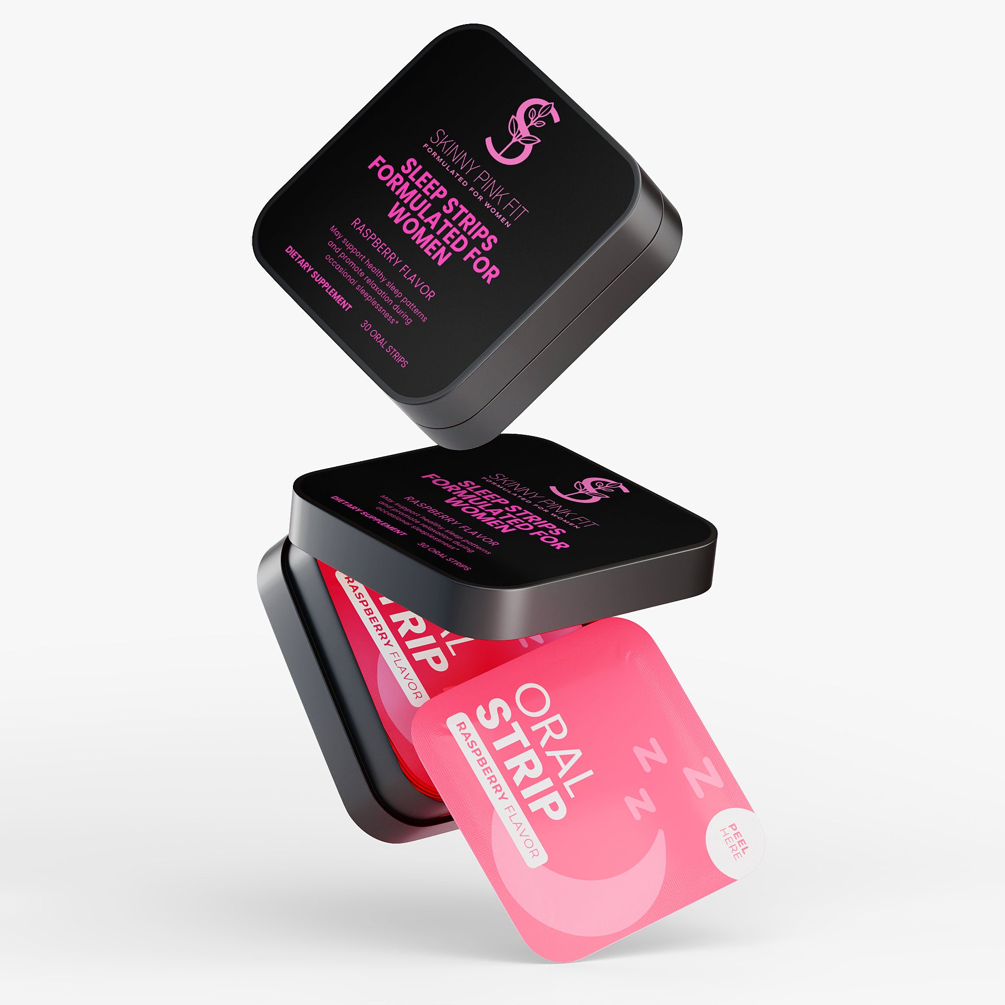 Sleep Strips Formulated For Women, Skinny Pink Fit