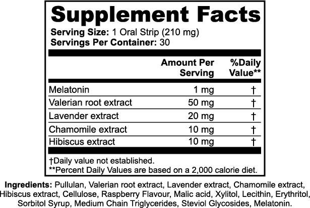 Sleep Strips Formulated For Women